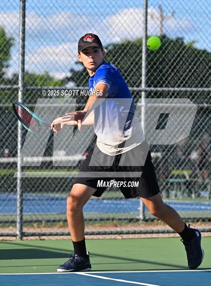 Thumbnail 3 in Hendersonville vs Wilson Central (District 9AA Team) photogallery.