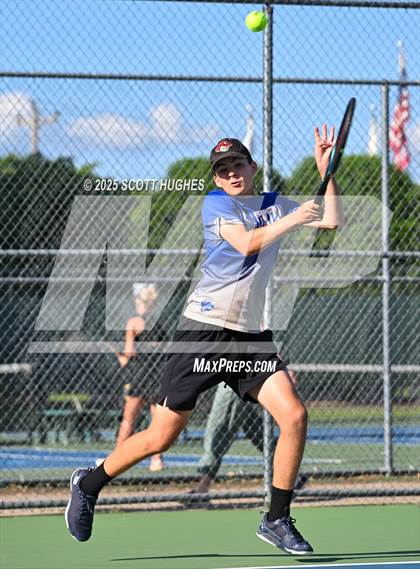 Thumbnail 2 in Hendersonville vs Wilson Central (District 9AA Team) photogallery.