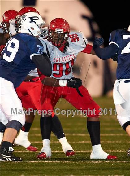 Thumbnail 3 in Pope vs. Tri-Cities (GHSA Class AAAA Playoffs) photogallery.