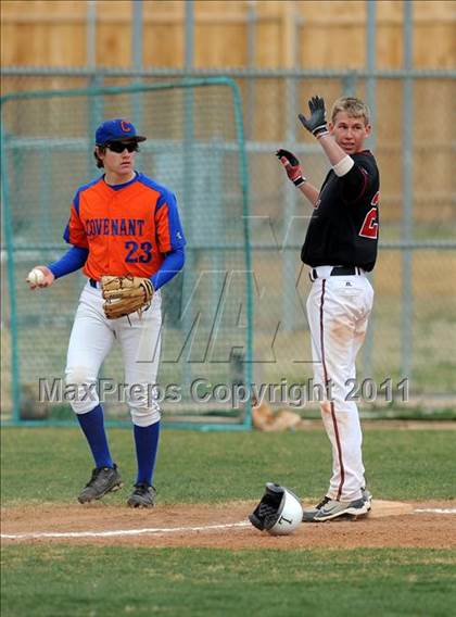 Thumbnail 3 in Covenant Christian vs. Liberty  (Little Elm Tournament) photogallery.