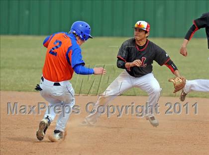 Thumbnail 3 in Covenant Christian vs. Liberty  (Little Elm Tournament) photogallery.