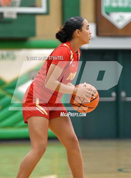 Thumbnail 2 in Cathedral Catholic vs. Piedmont (St. Mary's Stockton MLK Showcase) photogallery.