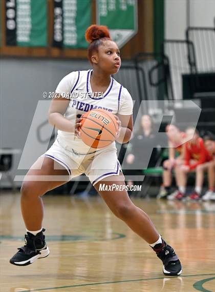Thumbnail 1 in Cathedral Catholic vs. Piedmont (St. Mary's Stockton MLK Showcase) photogallery.