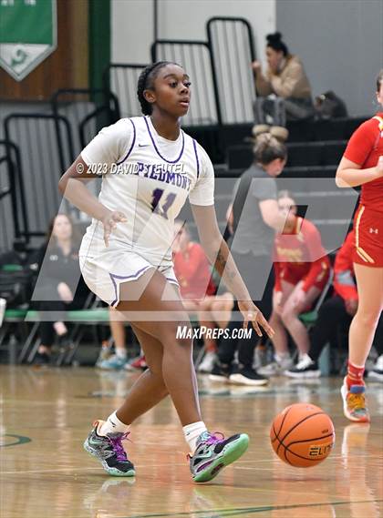 Thumbnail 1 in Cathedral Catholic vs. Piedmont (St. Mary's Stockton MLK Showcase) photogallery.