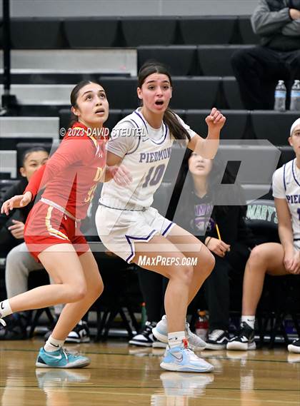 Thumbnail 1 in Cathedral Catholic vs. Piedmont (St. Mary's Stockton MLK Showcase) photogallery.