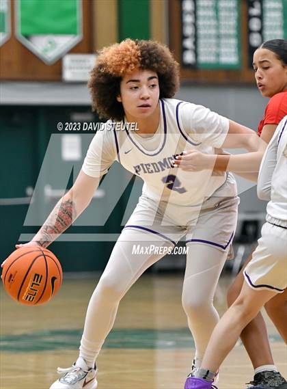 Thumbnail 2 in Cathedral Catholic vs. Piedmont (St. Mary's Stockton MLK Showcase) photogallery.
