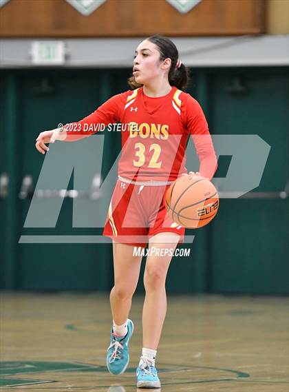 Thumbnail 3 in Cathedral Catholic vs. Piedmont (St. Mary's Stockton MLK Showcase) photogallery.