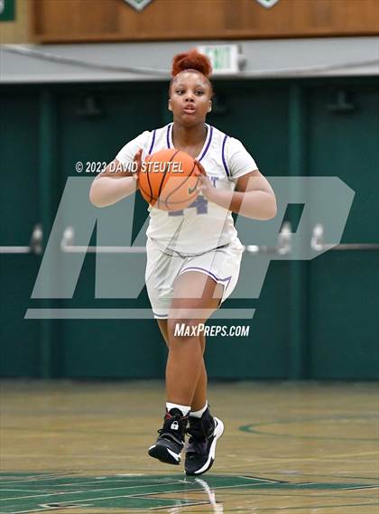 Thumbnail 1 in Cathedral Catholic vs. Piedmont (St. Mary's Stockton MLK Showcase) photogallery.