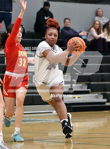Thumbnail 3 in Cathedral Catholic vs. Piedmont (St. Mary's Stockton MLK Showcase) photogallery.