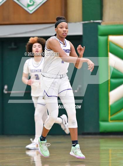 Thumbnail 3 in Cathedral Catholic vs. Piedmont (St. Mary's Stockton MLK Showcase) photogallery.
