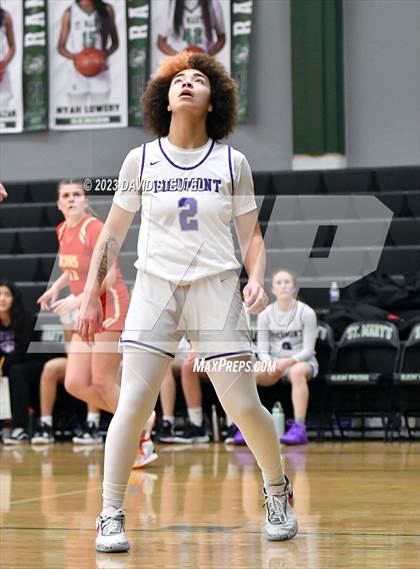 Thumbnail 3 in Cathedral Catholic vs. Piedmont (St. Mary's Stockton MLK Showcase) photogallery.
