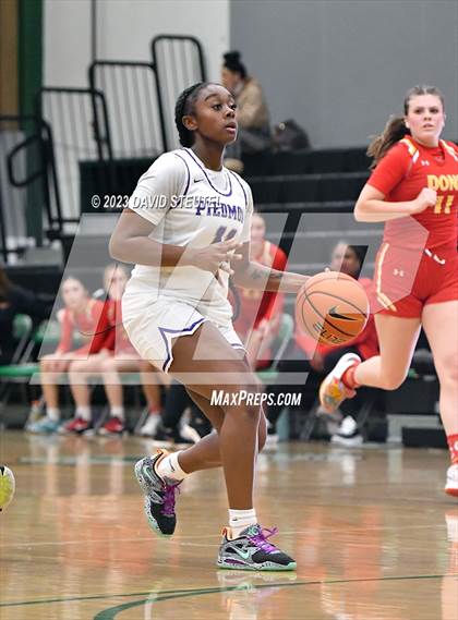 Thumbnail 2 in Cathedral Catholic vs. Piedmont (St. Mary's Stockton MLK Showcase) photogallery.