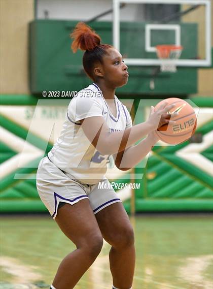 Thumbnail 1 in Cathedral Catholic vs. Piedmont (St. Mary's Stockton MLK Showcase) photogallery.