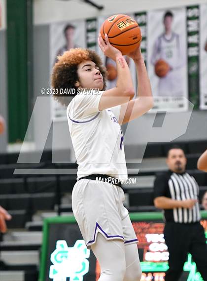Thumbnail 1 in Cathedral Catholic vs. Piedmont (St. Mary's Stockton MLK Showcase) photogallery.