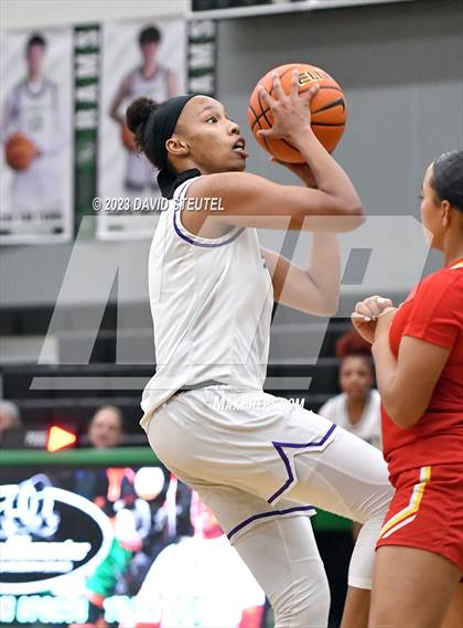 Thumbnail 1 in Cathedral Catholic vs. Piedmont (St. Mary's Stockton MLK Showcase) photogallery.