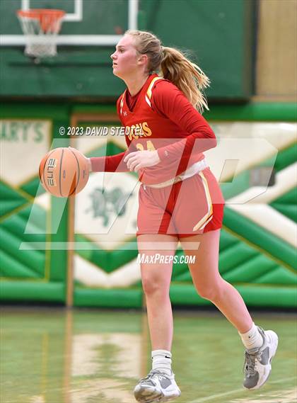 Thumbnail 1 in Cathedral Catholic vs. Piedmont (St. Mary's Stockton MLK Showcase) photogallery.
