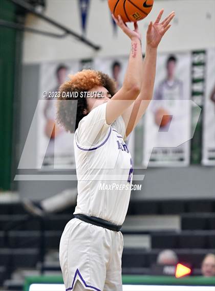 Thumbnail 3 in Cathedral Catholic vs. Piedmont (St. Mary's Stockton MLK Showcase) photogallery.