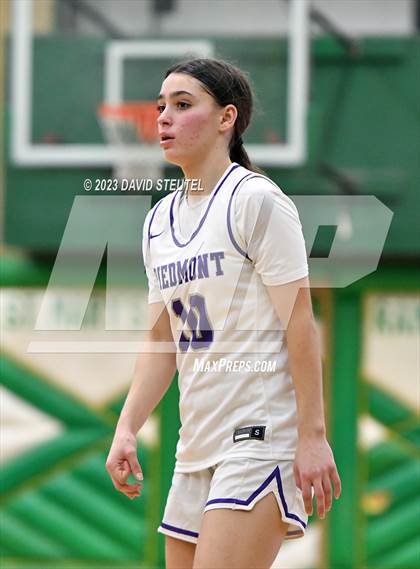 Thumbnail 3 in Cathedral Catholic vs. Piedmont (St. Mary's Stockton MLK Showcase) photogallery.