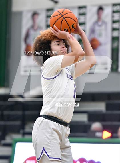 Thumbnail 2 in Cathedral Catholic vs. Piedmont (St. Mary's Stockton MLK Showcase) photogallery.