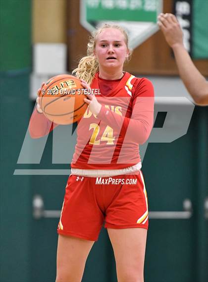 Thumbnail 3 in Cathedral Catholic vs. Piedmont (St. Mary's Stockton MLK Showcase) photogallery.