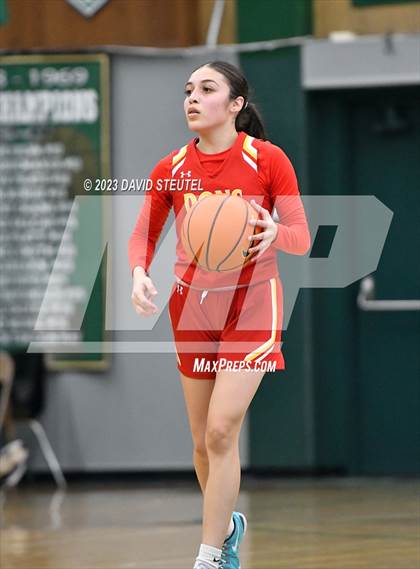 Thumbnail 3 in Cathedral Catholic vs. Piedmont (St. Mary's Stockton MLK Showcase) photogallery.