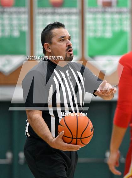 Thumbnail 2 in Cathedral Catholic vs. Piedmont (St. Mary's Stockton MLK Showcase) photogallery.