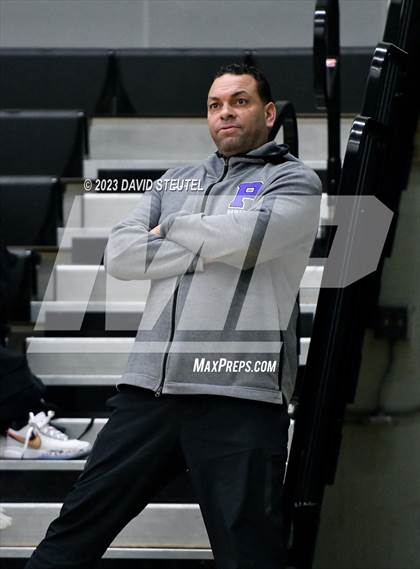 Thumbnail 1 in Cathedral Catholic vs. Piedmont (St. Mary's Stockton MLK Showcase) photogallery.