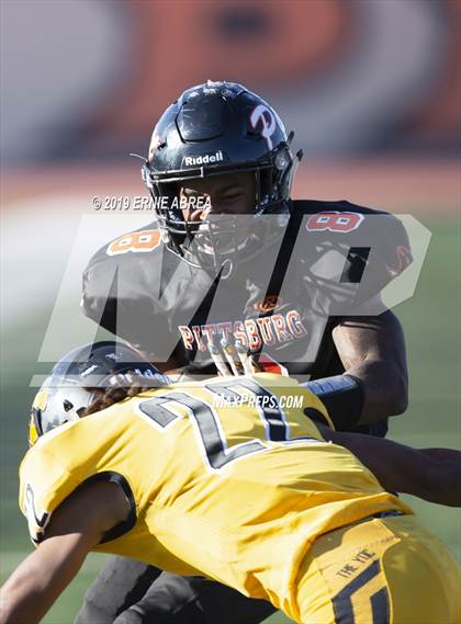 Thumbnail 1 in Antioch @ Pittsburg (101st Big Little Game) photogallery.