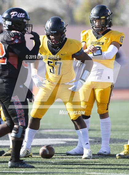 Thumbnail 3 in Antioch @ Pittsburg (101st Big Little Game) photogallery.