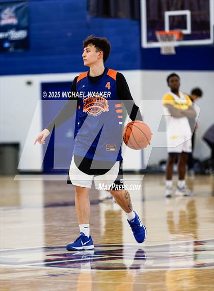 Thumbnail 1 in Cardozo Vs Campus Magnet (NYC Elite 32 Fall Brawl Tipoff) photogallery.