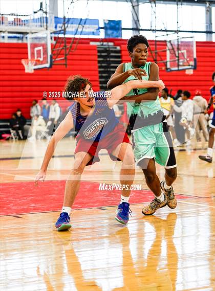 Thumbnail 2 in Cardozo Vs Campus Magnet (NYC Elite 32 Fall Brawl Tipoff) photogallery.