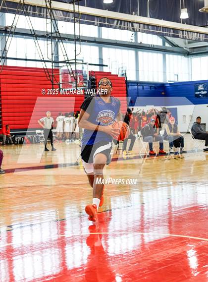 Thumbnail 1 in Cardozo Vs Campus Magnet (NYC Elite 32 Fall Brawl Tipoff) photogallery.