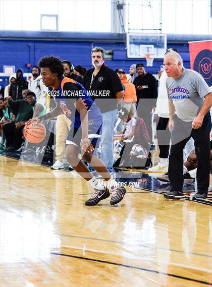 Thumbnail 2 in Cardozo Vs Campus Magnet (NYC Elite 32 Fall Brawl Tipoff) photogallery.