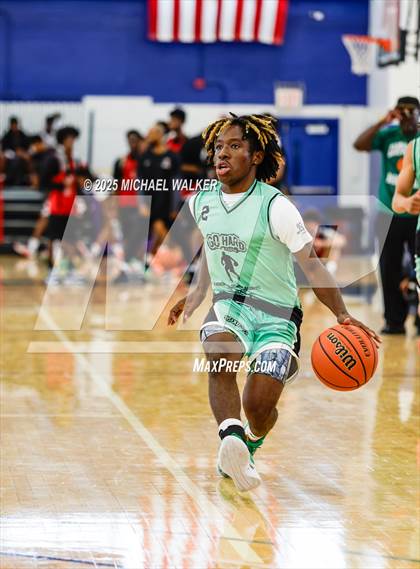 Thumbnail 1 in Cardozo Vs Campus Magnet (NYC Elite 32 Fall Brawl Tipoff) photogallery.