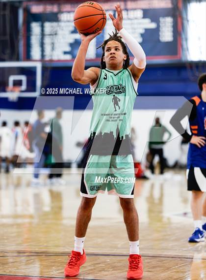 Thumbnail 2 in Cardozo Vs Campus Magnet (NYC Elite 32 Fall Brawl Tipoff) photogallery.
