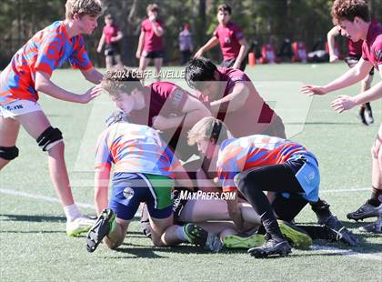 Thumbnail 2 in Lowcountry All Stars C vs St. Joseph's Prep (Rugby 2024 All Stars) photogallery.