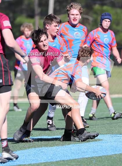 Thumbnail 2 in Lowcountry All Stars C vs St. Joseph's Prep (Rugby 2024 All Stars) photogallery.