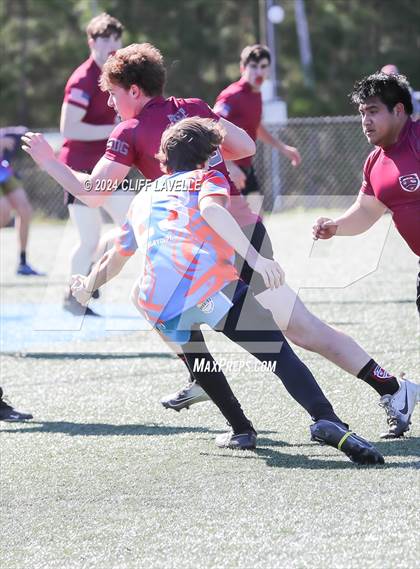 Thumbnail 1 in Lowcountry All Stars C vs St. Joseph's Prep (Rugby 2024 All Stars) photogallery.