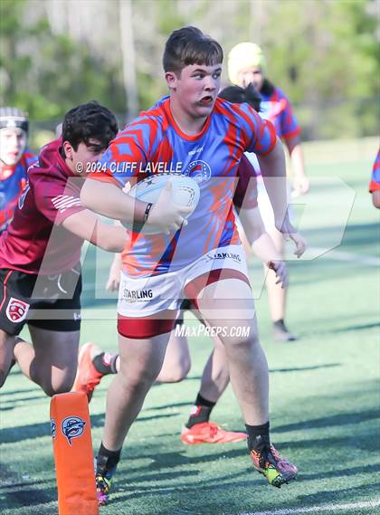 Thumbnail 1 in Lowcountry All Stars C vs St. Joseph's Prep (Rugby 2024 All Stars) photogallery.