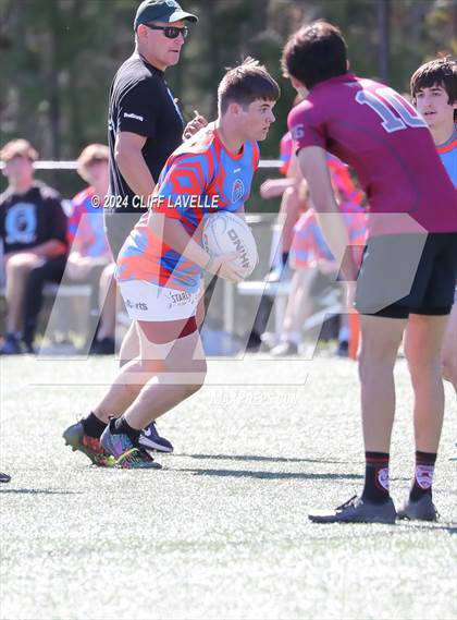 Thumbnail 1 in Lowcountry All Stars C vs St. Joseph's Prep (Rugby 2024 All Stars) photogallery.