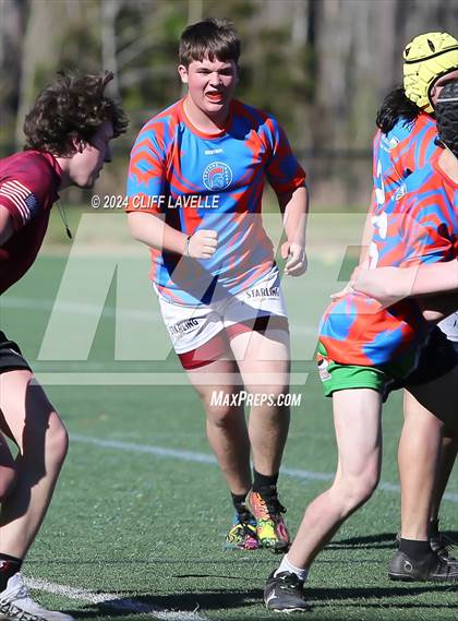Thumbnail 1 in Lowcountry All Stars C vs St. Joseph's Prep (Rugby 2024 All Stars) photogallery.