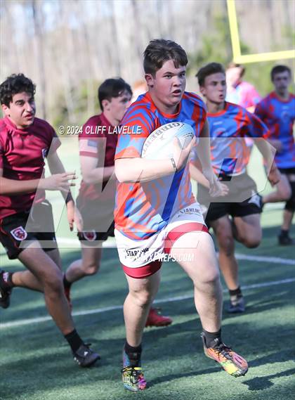Thumbnail 1 in Lowcountry All Stars C vs St. Joseph's Prep (Rugby 2024 All Stars) photogallery.