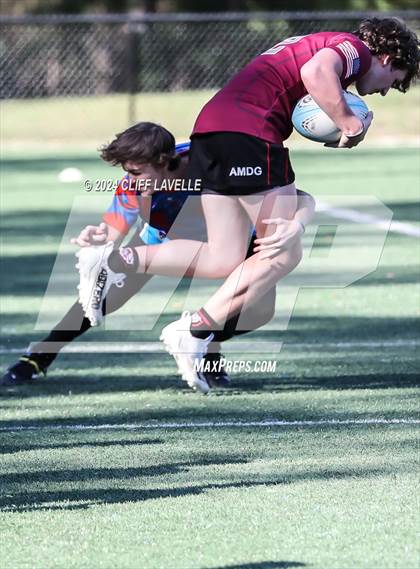 Thumbnail 2 in Lowcountry All Stars C vs St. Joseph's Prep (Rugby 2024 All Stars) photogallery.