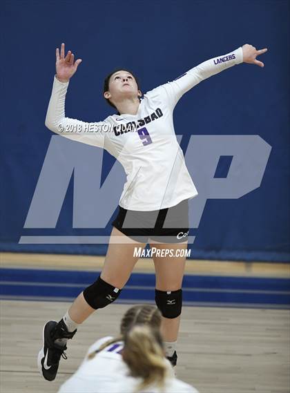 Thumbnail 3 in St. Margaret's vs. Carlsbad (Dave Mohs Tournament) photogallery.