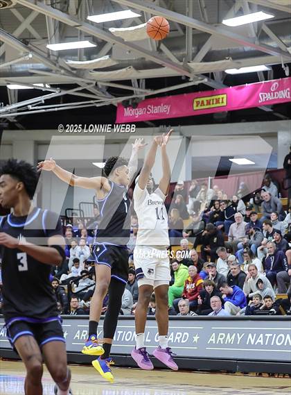 Thumbnail 2 in Brewster Academy National vs. IMG Academy (Army National Guard Hoophall Classic) photogallery.