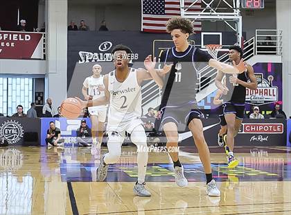 Thumbnail 1 in Brewster Academy National vs. IMG Academy (Army National Guard Hoophall Classic) photogallery.