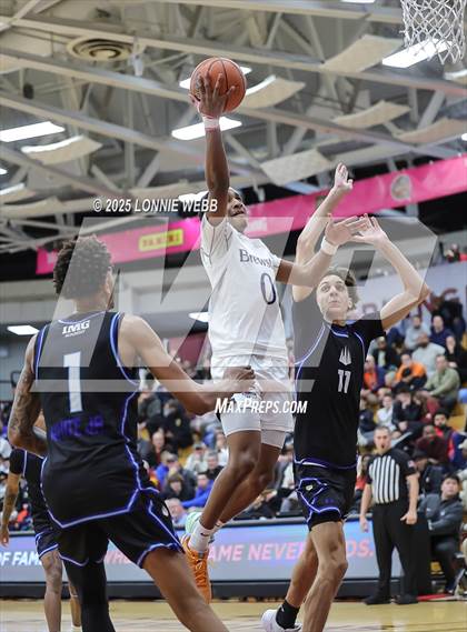 Thumbnail 2 in Brewster Academy National vs. IMG Academy (Army National Guard Hoophall Classic) photogallery.