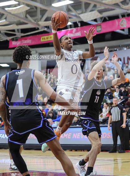 Thumbnail 1 in Brewster Academy National vs. IMG Academy (Army National Guard Hoophall Classic) photogallery.