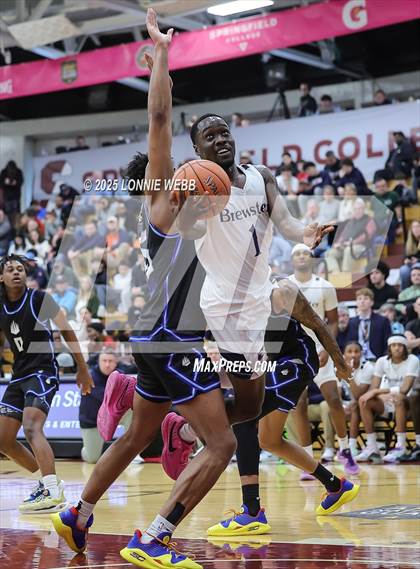 Thumbnail 1 in Brewster Academy National vs. IMG Academy (Army National Guard Hoophall Classic) photogallery.