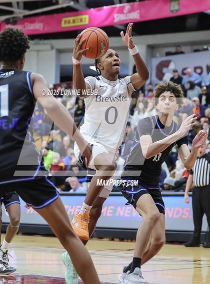 Thumbnail 3 in Brewster Academy National vs. IMG Academy (Army National Guard Hoophall Classic) photogallery.
